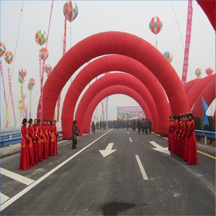 鲤城开业纯红拱门